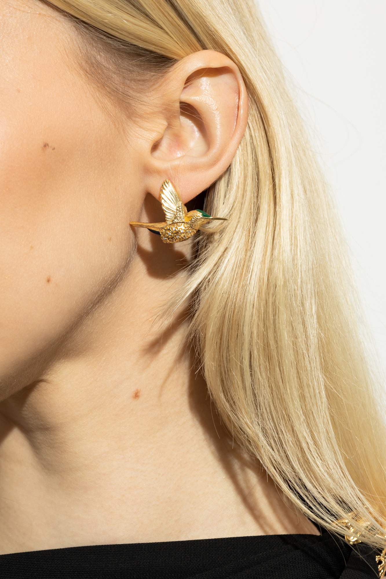 Bottega Veneta Earrings with hummingbird motif | Women's